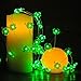 Impress Life St. Patrick's Day Decoration, Lucky Four-Leaf Clover 10 ft 40 LEDs with Remote and USB/Battery-Powered for St. Patrick's Day, Wedding, Birthday, Patio, DIY Home Parties Decorations