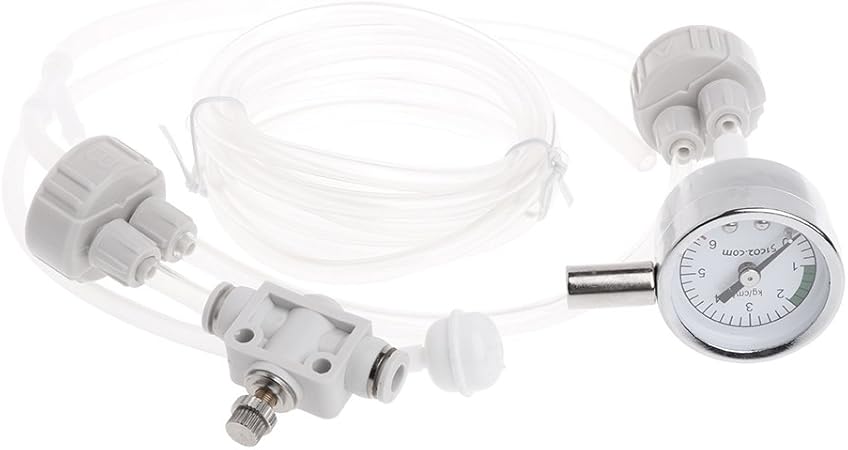 Amazon Co Jp Jagetrade水族館diy Co2ジェネレータシステムキット圧力ゲージ水工場d1ツール ホーム キッチン