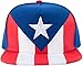 Ann Arbor T-shirt Co. Epic Puerto Rico Flag Snapback Hat | Puerto Rican Boricua Unisex Baseball Cap