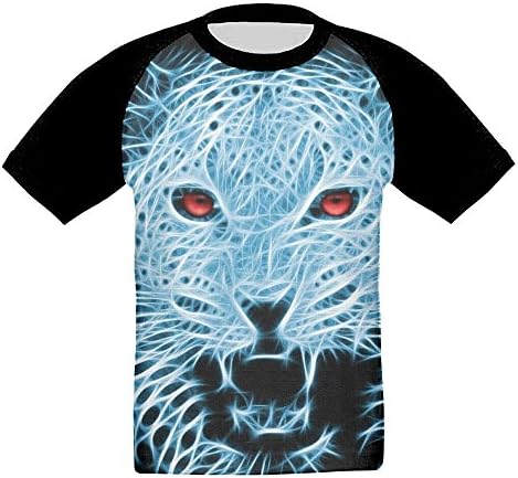 Fmjsklrfnjse Girls Glowing-beastCool Tee Shirt 4 Toddler