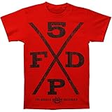 Five Finger Death Punch Men's Hardcore T-shirt Red