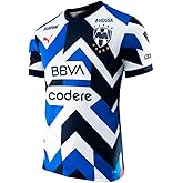 PUMA Mens Monterrey Alternative Crew Neck Short Sleeve Replica Jersey Casual - Blue