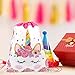 12 Pack Unicorn Drawstring Party Bag, Unicorn Drawstring Backpacks Gifts Bags Birthday Party Supplies Favor Bag for kids Children Girls Baby Shower