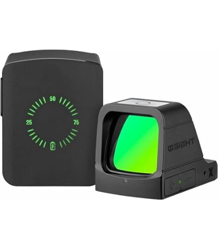 Amazon.com: OSIGHT X Multi-Retícula 3 MOA Dot & 32 MOA Circle Open