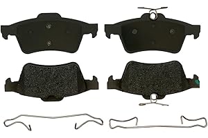 Stirling 4PCs Rear Brake Ceramic Pads kit for Ford Escape 2013 2014 2015 2016 | Proforce D1095