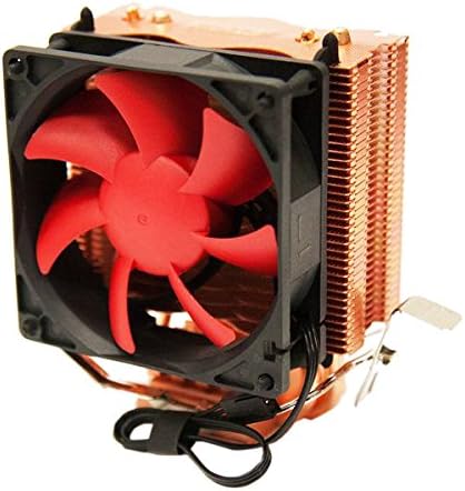 SilenX EFZ-80HA3 CPU Cooler Fan, Cooler & Radiator Fan, radiator refoidisseurs and 24 dB (CPU Cooler, Lga775/LGA1155/1156 Socket 754,939,940, AM2, AM2 +, AM3, Red, Aluminium)