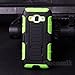 Cocomii Robot Belt Clip Holster Galaxy Core Prime/Win 2/Prevail Case, Slim Thin Matte Kickstand Swivel Belt Clip Holster Bumper Cover Compatible with Samsung Galaxy Core Prime/Win 2/Prevail (Green)