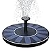 Tranmix Solar Fountain Pump for Bird Bath, 2018 Upgraded Floating Fountains Solar Panel Kit Water Pump for Ponds, Garden, Outdoor Décor