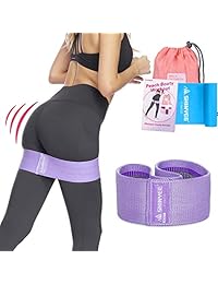 Shinyee Upgrade Booty Hip Band Heavy Resistance Bands for Legs and Butt Workout Hip Exercise Bands Fitness Loop Circle Activate Glutes Women Non Slip