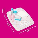 Casdon Casdon Baby Huggles Changing Mat Set Dolls 46cm Nappy Brush Talc view 6