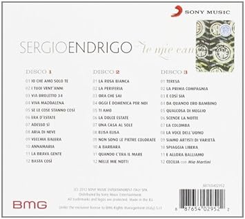 Endrigo Le Mie Canzoni