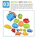 Beach Toy Set for Kids,Big 28 Pcs Sand Play Set with Models and Molds,[Castle+ Animal + Tool, Colorful]