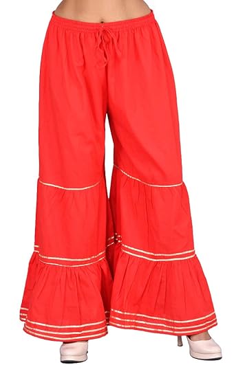 flared sharara pants
