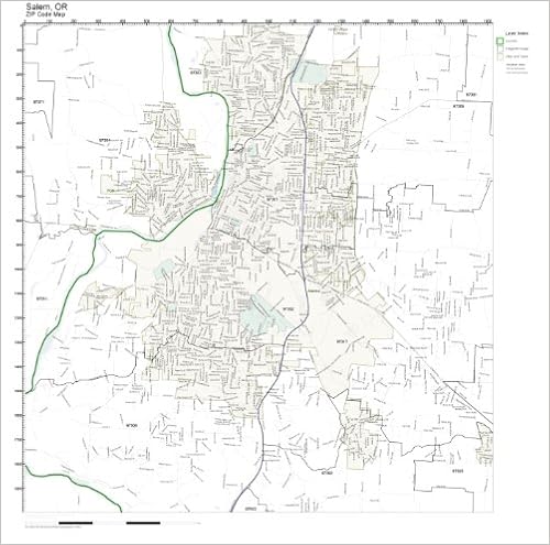 Salem Oregon Zip Code Map Zip Code Wall Map Of Salem, Or Zip Code Map Laminated: Amazon.com: Office  Products