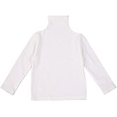 Kids Toddler Baby Little Girl Turtleneck T-Shirt Sweater Tunic Long Sleeve Plain Solid Blouse Tops Fall Winter Clothes