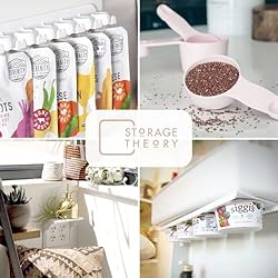 Storage Theory Power Perch Double Wall Outlet Shelf