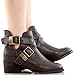 Breckelles Womens Bronco-11 Bootie Boots,8 B(M) US,Brown