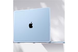 Soonjet CrackGuard for MacBook Air 15 inch Case | M4 M3 M2 2025 2024 2023 | Anti-Crack Upgrade |100% Match Official Color | H