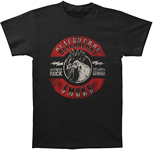 Blackberry Smoke Men's Rooster Mens Soft T Slim Fit T-shirt Black