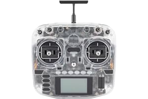 ROTORLOGIC RadioMaster Boxer 2.4GHz 16CH Hall Gimbals Radio Controller with Carrying Case, Mode 2 (Transparent, ELRS)