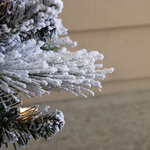 Home Heritage 4.5 Feet Entry Way PVC Pre Lit Artificial Christmas Tree w/Stand - Thumbnail 6