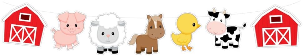 animal garland for nursery