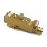UTSAUTO PV4 Brass Brake Proportioning Valve Disc/Disc Brake System Combination Valve
