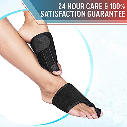 RAYNA GAMES Bunion Corrector and Bunion Relief - Orthopedic Bunion Splints Big Toe Straightener for Hallux Valgus - Elastic and Adjustable Turf Toe Brace Effective Treatment for Women and Men - Thumbnail 7