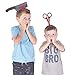 PREXTEX 4 Piece Halloween Horror Hair Bands Best Zombie Headbands Halloween Decorations