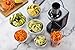Gourmia GES580 Electric Spiralizer with 3 Blades Recipe Book, 110V - Silver