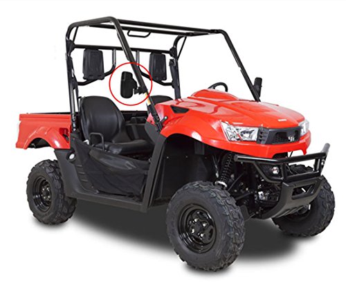 image for KanSmart Side View Rear Mirror with 1.75