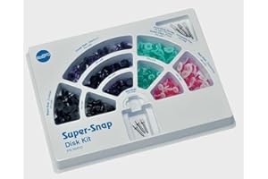 SHOFU INC. Shofu N0510 Super-Snap Rainbow Technique Dental Disk & Polishing Strips Kit