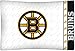 NHL Boston Bruins Micro Fiber Pillow Case Logo