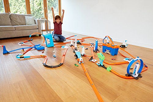 Hot Wheels Track Builder Multi Loop Box Playset