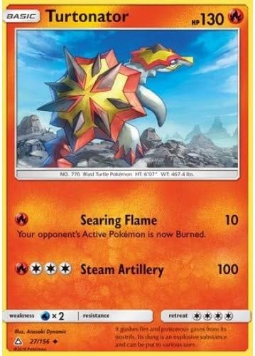 Pokemon Card Turtonator 27/156