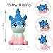 FUYAGE Galaxy Kawaii Galaxy Unicorn and Golden Horn Unicorn Squishies Slow Rising Jumbo Squishy Squeeze Toys for Kids and Adults