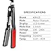KIPOZI Professional 1.5 Inch Flat Iron Hair Straightener with Nano-Titanium Plate, Instant Heat Up, Anti- Frizz, Dual Voltage, Digital Screen