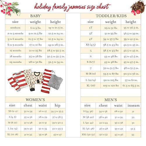 Burt’s Bees Baby Baby Girls’ Family Jammies, Matching Holiday Pajamas