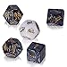 Lorgork Adult Sex Dice Set for Couples Naughty, 36-Position Instructional Booklet for Couple Adult Lover Sex Love Game Toy, Beautifully Black Gift Packaged to Make The Perfect Couples Gift (Black)