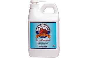 Grizzly Pollock Oil Supplement for Dogs, 64-Ounce