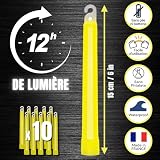 Cyalume SnapLight Yellow Glow Sticks 6 Inch 12 Hr Industrial Pack 10 view 3
