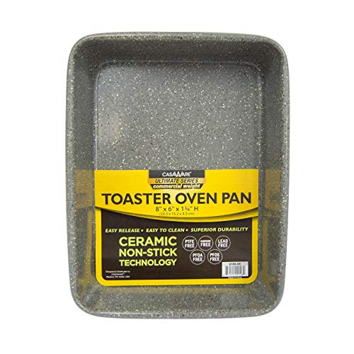 casaWare 8 x 6 x 1.75Inch Toaster Oven Ultimate Series Commercial