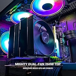 DeepCool AK620 CPU Air Cooler High-Performance 260w