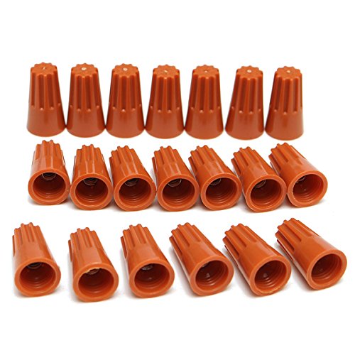 70Pcs Electrical Wire Twist Nut Connector Terminals Cap Spring Insert Assortment - Thumbnail 2