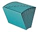 Smead Colored Expanding File, Alphabetic (A-Z), 21 Pockets, Letter Size, Teal (70717)