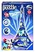Ravensburger Mickey and Minnie Eiffel Tower 216 Piece 3D Jigsaw Puzzle for Kids and Adults - Easy Click Technology Means Pieces Fit Together Perfectly