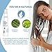 Hair Primer Strengthen Hair - Heat Protectant Spray - Moisturizing, Detangling with Horsetail Extract - Paraben Free by Osensia, 4 Ounces