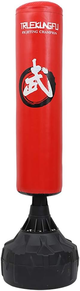 JWD Tumbler Column Sandbag, Free Standing Boxing Punch Bag Kick Heavy Duty MMA UFC Martial Art Training