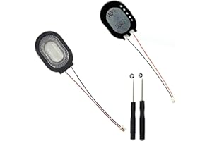 Sam&Johnny Inner Speaker Built-in Speaker Loudspeaker Replacement for Nintendo Switch NS Switch Console Speaker with Repair Tool Kit(2-Pack)