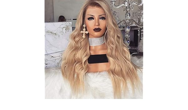 Amazon Com Female Lace Front Wigs Heat Resistant Fiber Synthetic